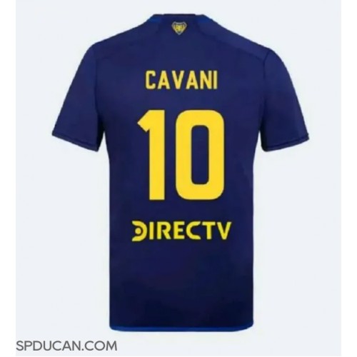 Muški Nogometni Dres Boca Juniors Edinson Cavani #10 Rezervni 2024-25 Kratak Rukav